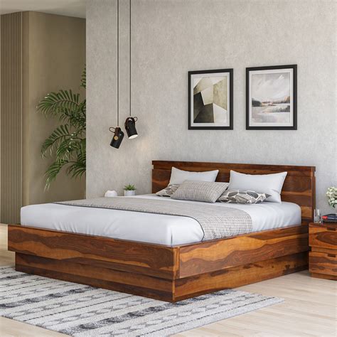 King bed frame solid wood. Things To Know About King bed frame solid wood. 